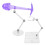 8Pcs Adjustable Purple Doll Model Supports Plastic Stands for Figures 3