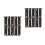 20Pcs Precision Engineered Black Forklift Mast Chain Locking Pins 8