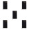 5Pcs Compact A6 Planner with Notes Section Black PVC Cover for Work 4