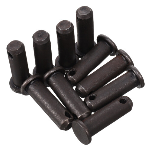 20Pcs Precision Engineered Black Forklift Mast Chain Locking Pins 2