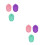 6Pcs Silicone Makeup Brush Scrubber Set Assorted Colors for Home Use 4