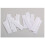 10Pcs White Self Adhesive Hook Loop Tape Reusable Mounting Stickers 3