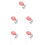 5Pcs Pink Spray Nozzle Replacement for Perfume Bottles Travel Use 8