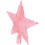 5Pcs Pink Glitter Christmas Tree Topper Star Waterproof Finials 2