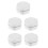 5Pcs Compact Plastic Braces Storage Case Travel Retainer Holder White 6