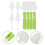 2Sets Multifunctionele Speen- En Melkfles Borstel Met Polyester 11