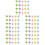 150Pcs Convenient Push Pins Flower Thumbtacks for Desk 8