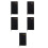 5Pcs Compact A6 Planner with Notes Section Black PVC Cover for Work 9