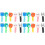 100Pcs USB Cable Protector Silicone Charger Cord Saver Bright Colors 2