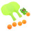 3Sets Robustes Tischtennis Training Set Grün Für Kinder 3