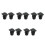 10 USB Female Panel Mount Adapter Metall Schnell 4