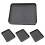 8Pcs Durable Plastic Shoe Tray for Entryway Indoor Boot Storage 2