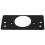 4Stk Verdeckte Scharniere Reparaturplatten Schwarz Robust 3