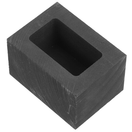 5Stk Graphit Mold Metallgießform Langlebig Schwarz Für Legierungen 1