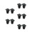 10 USB Female Panel Mount Adapter Metall Schnell 9