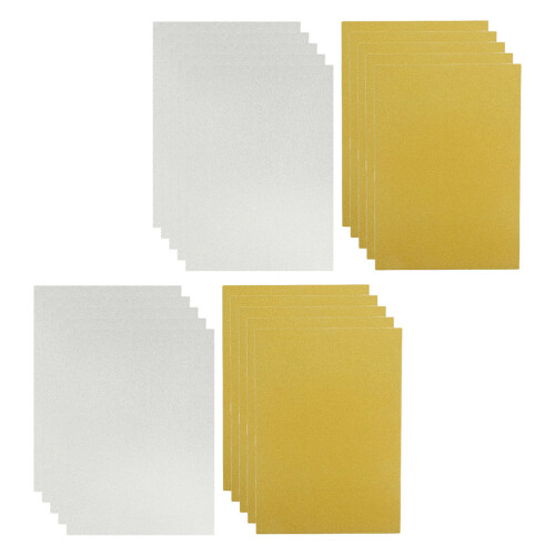40Stk Glitzer Bastelkarton Für DIY Karten Scrapbooking 2