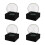 4Stk DIY Schneekugel Kit Aus , , Mit Robustem Holzsockel 4