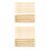 100Stk Langlebige Holz Stylus Stifte Bambus Scratch Beige 7