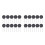 20Pcs Black Ntc Thermistor Temperature for Current Limiters 6