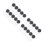 20Pcs Black Ntc Thermistor Temperature for Current Limiters 5