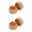 2Pièces Boîte De Rangement Bébé Bois Pour Dents Cheveux 4