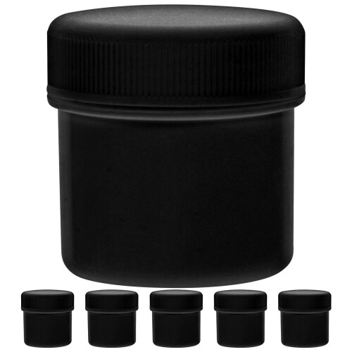 24Pièces Seaux Avec Couvercle Étanche Hdpe Noir Polyvalents 1