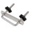 3Pièces Accessoires Toit Argent Clips U-Bolt Polyvalents 3