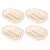 8Pcs Bamboo Woven Basket Storage Trays for Fruit Snacks 2