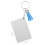 20Ensembles Porte-Clés Décor Sublimation DIY Pet Nickel 9