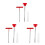 3Ensembles Kit Outil Valves Rouge Alliage Durable 5