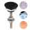 4Pièces Verrouillage Capot Aluminium Noir Sûr 8