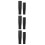 6Pièces Poignées Rotatives Nylon Noire Pour Outils Machine Polyvalents 9