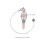 Pendule Hexagonal Naturel En Cristal Rose Pour Dowsing 3