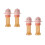 4Pièces Bouchons Enfants Rose Pp+silicone Couvercles 7