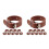 20Pièces Accessoires Enfant Ceintures Panier PU Marron Colorées 6