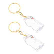 4Pièces Boîtes Mémoire Animaux Transparentes ABS Pour Poils De