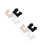 6Pièces Veste Absorbante Transpiration Manche Courte Nylon Lavable 7