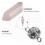 Pendule Hexagonal Naturel En Cristal Rose Pour Dowsing 7