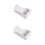 2Pièces Rayonnage Mural Pour Boîte Câble Routeur Perçage 5