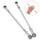 8Pièces Rotule Suspension Métallique Ajustable Pour Atv 9