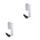 2Pièces Mini Fer À Repasser Portable USB Aluminium Pour Voyage 9