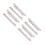 4Paires Rangement Queue Billard Bois Massif Beige Mural Compact Maison 7