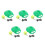 5Ensembles Équipement Tennis Solo Portable 6