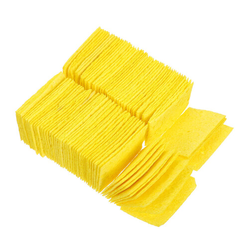 1000Pièces Blocs Éponge Durable Nettoyage Pointe Fer Soudure 2