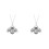 2Pcs Classic Silver Pocket Watch Pendant Beetle Design Chain Accessory 7