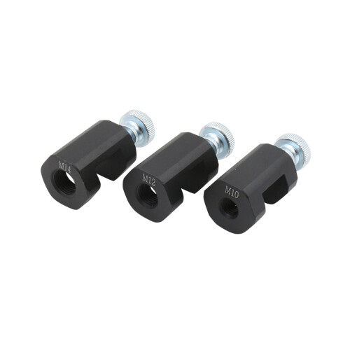 3Pièces Calibreur Bougie Auto Noir Précis Compact 1