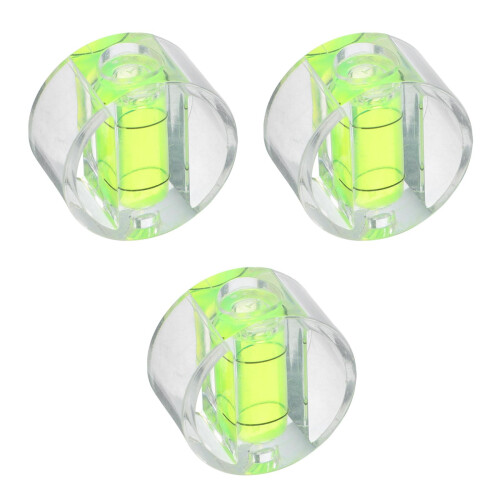 3Pièces Outil De Nivellement Vert Petit Niveau À Bulle 2