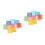 100Pièces Papier De Pliage Coloré Résistant Pour Bricolage 6
