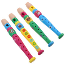 16Pièces Instruments À Vent Flûtes Plastique Enfants Légeres Couleurs