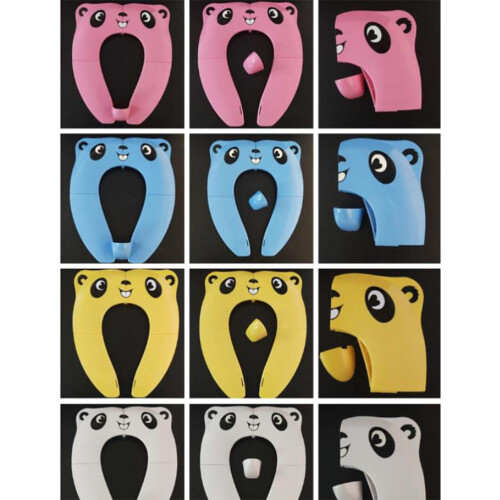 3Pièces Siège Enfant Pliable Anneau Formation Sécurisé 1